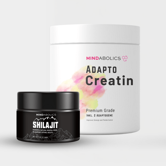 Adapto Creatin + Shilajit - Mindabolics - 