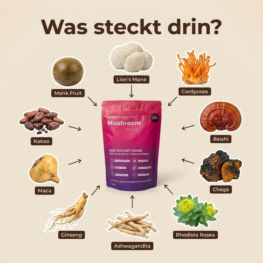 Pilzkaffee Mushroom Mojo