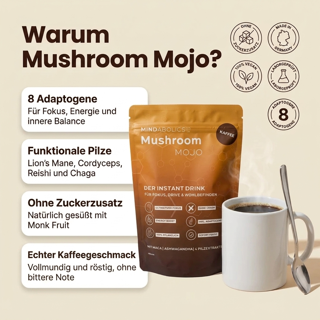 Mushroom Mojo Coffee
