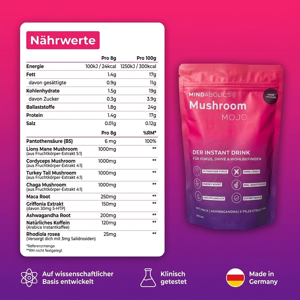 Kawa grzybowa Mushroom Mojo